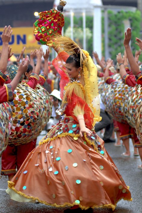 Sinulog Dance. Two Steps Forward and One Step Backward. Photography by Orlanie Lozano